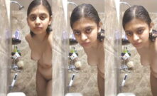 Desi Girl bathing